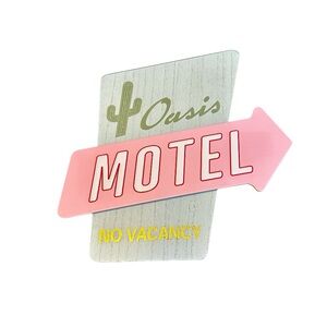 Target Palm Springs Motel Sign Wall Decor